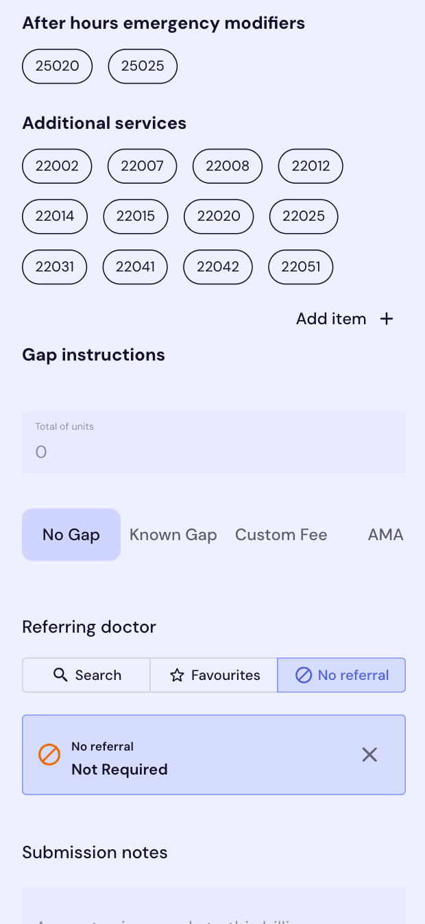 Gap instructions - No Gap